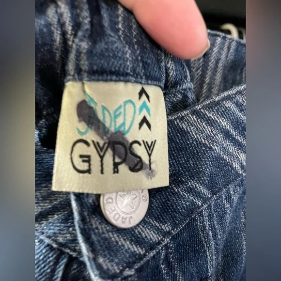 Jaded Gypsy Spiral Cluster Denim: New With Tags Size S/m - Picture 7 of 11